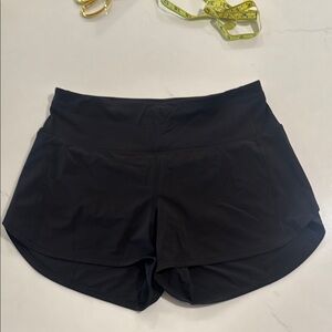 lululemon athletica Women's Black Athletic Shorts